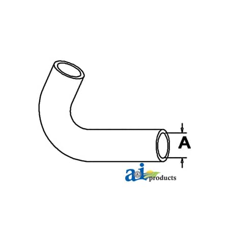 A & I Products By-Pass Hose 4.5" x1" x4" A-826257M1